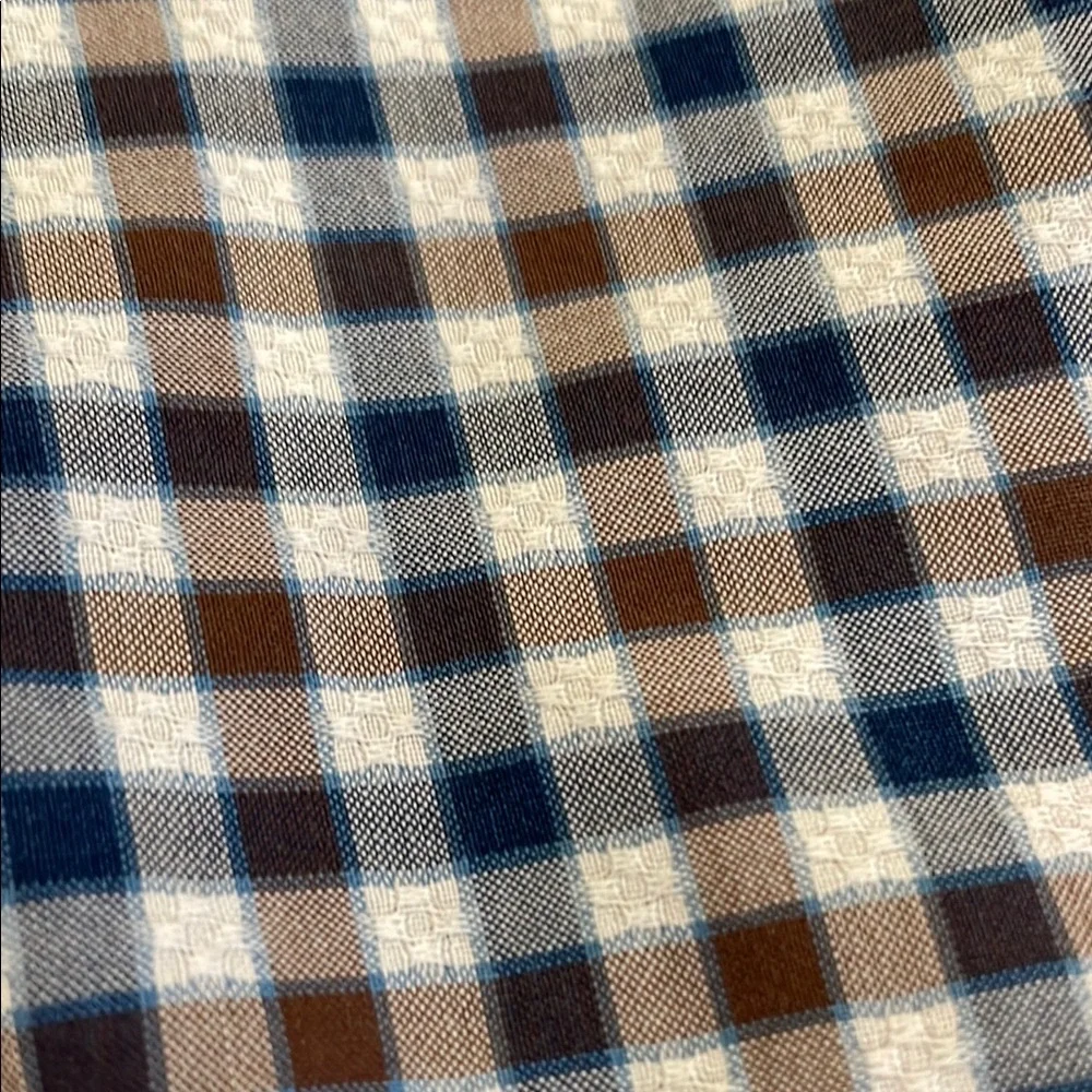 Bruno Cuchinelli Men's Checkered Shirt - XL Slim Fit - Picture 7 of 8